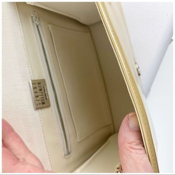 Stuart Weitzman Vintage Gold Evening Shoulder Bag‎ - Picture 6 of 9